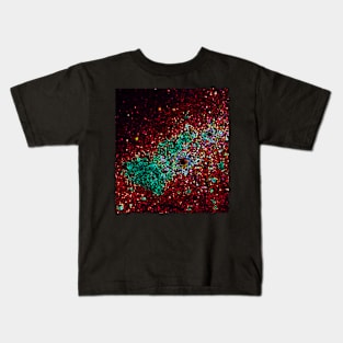 Black Panther Art - Glowing Edges 501 Kids T-Shirt